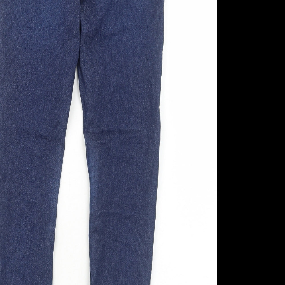 Womens UK Size 8 Papaya Regular Fit Jegging Blue Jeans