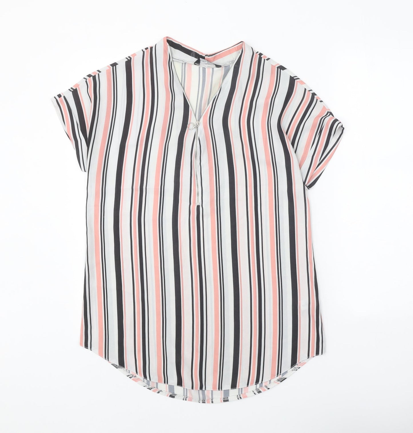 Womens UK Size 10 Select White Basic Blouse