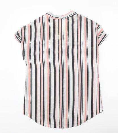 Womens UK Size 10 Select White Basic Blouse