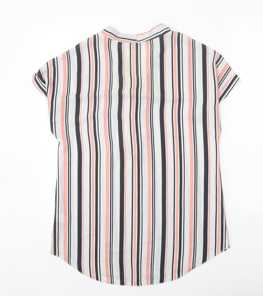 Womens UK Size 10 Select White Basic Blouse