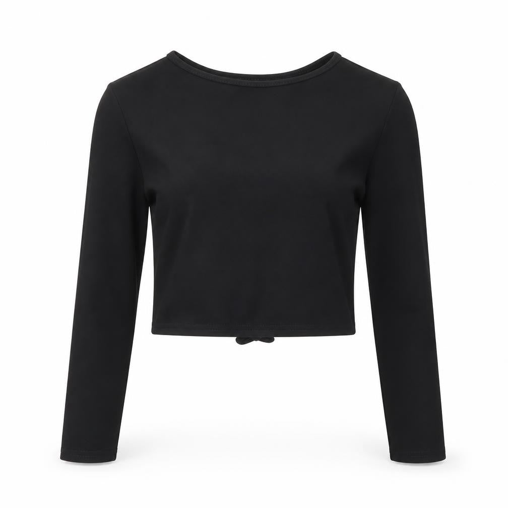 Womens UK Size S PRETTYLITTLETHING Black Basic T-Shirt