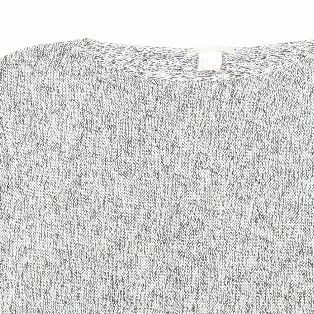 Womens UK Size S H&M White Pullover Jumper