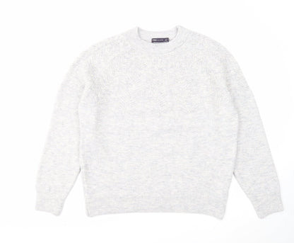 Womens UK Size L Marks and Spencer Grey Pullover Jumper