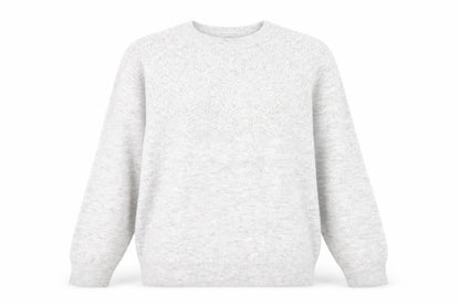 Womens UK Size L Marks and Spencer Grey Pullover Jumper