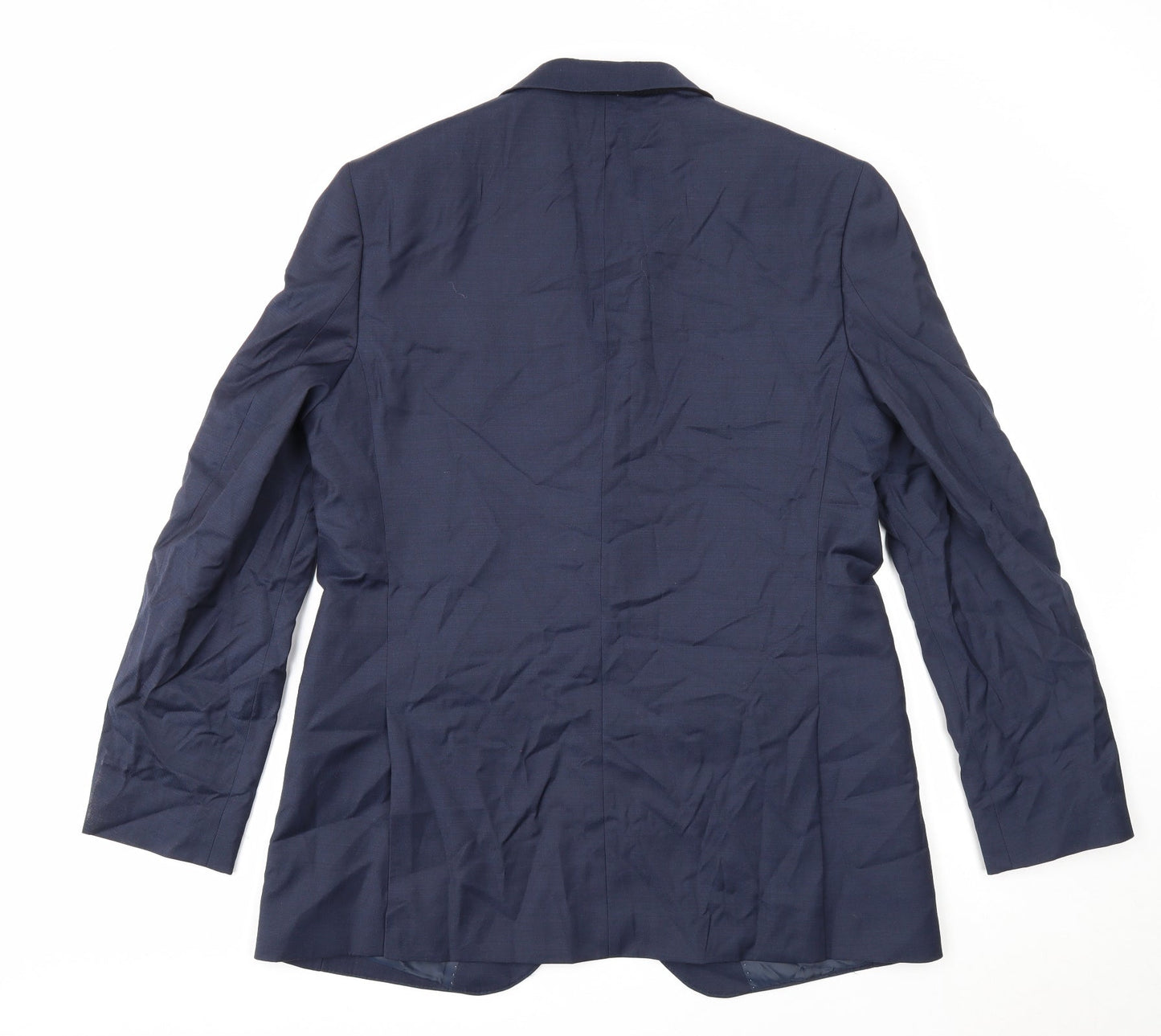 Mens UK Size 42 Marks and Spencer Regular Blue Suit Jacket