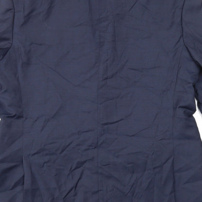 Mens UK Size 42 Marks and Spencer Regular Blue Suit Jacket