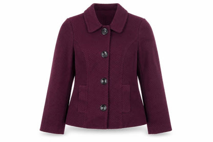 Womens UK Size 12 M&Co Purple Jacket