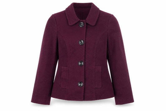 Womens UK Size 12 M&Co Purple Jacket