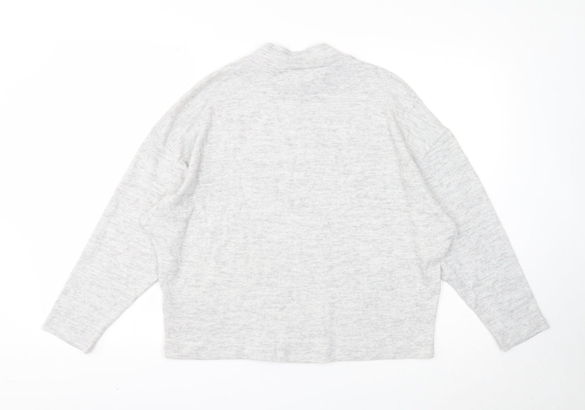 Womens UK Size S H&M Grey Pullover Jumper