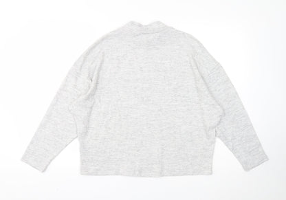 Womens UK Size S H&M Grey Pullover Jumper
