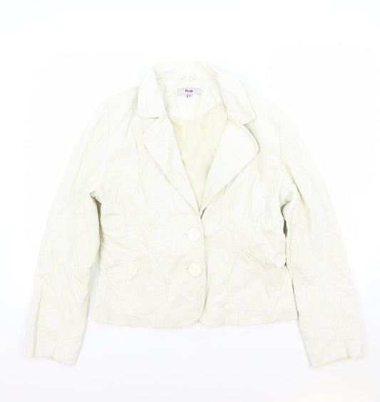 Womens UK Size 14 Alibi Ivory Jacket