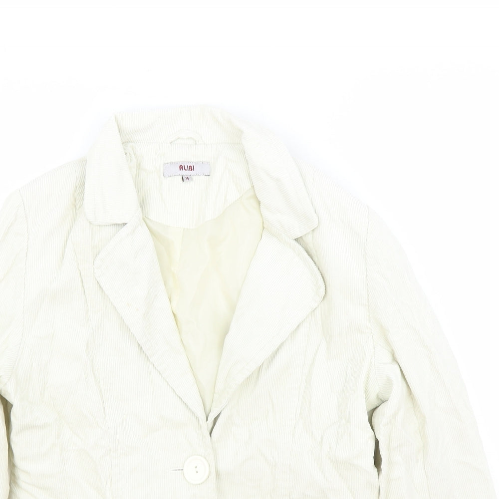 Womens UK Size 14 Alibi Ivory Jacket