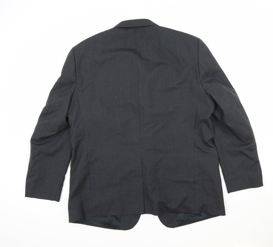 Mens UK Size 44 Ciro Citterio Regular Grey Suit Jacket