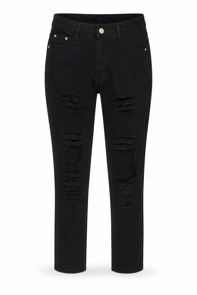 Womens UK Size S SheIn Regular Fit Skinny Black Jeans