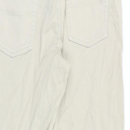 Mens UK Size 34 in Union Blues Regular Fit Straight Beige Jeans