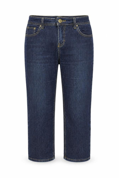 Bogari Womens Blue Cotton Straight Jeans Size 32 in Regular Zip