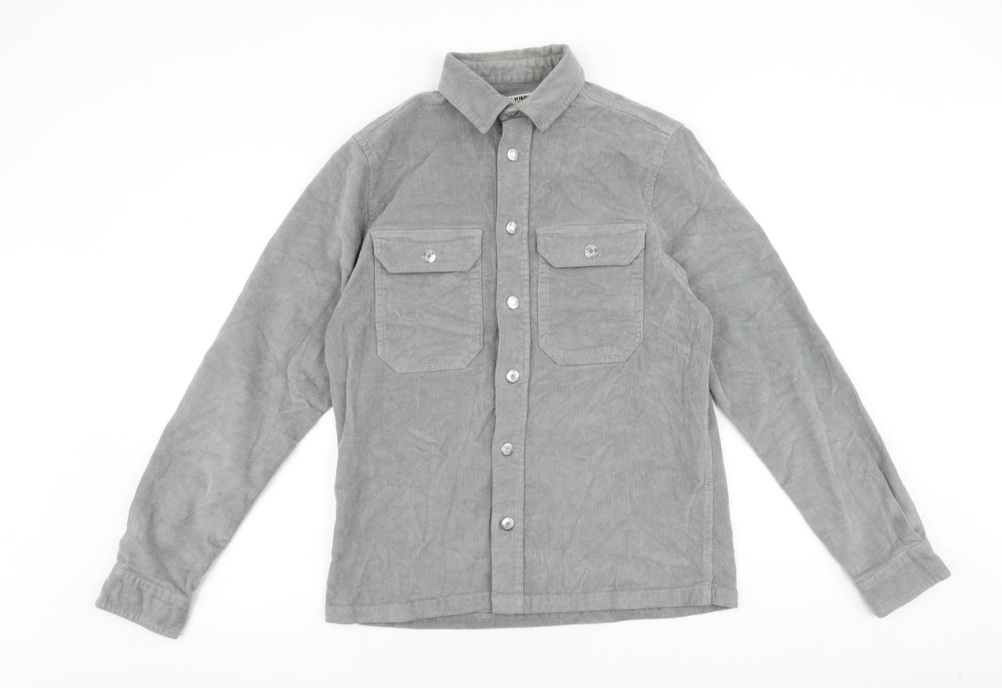 just junkies Womens Grey Jacket Size S Button
