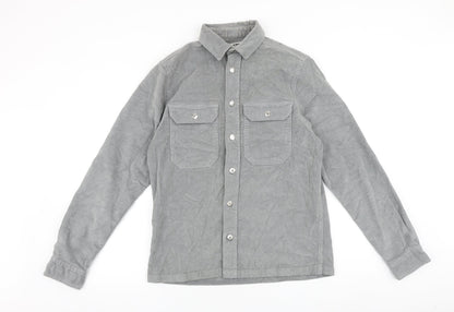 just junkies Womens Grey Jacket Size S Button