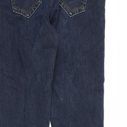 YES YES Womens Blue Cotton Skinny Jeans Size 32 in Slim Zip