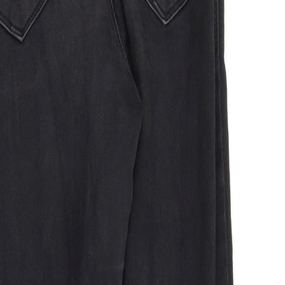 Dorothy Perkins Womens Black Cotton Skinny Jeans Size 8 Slim Zip