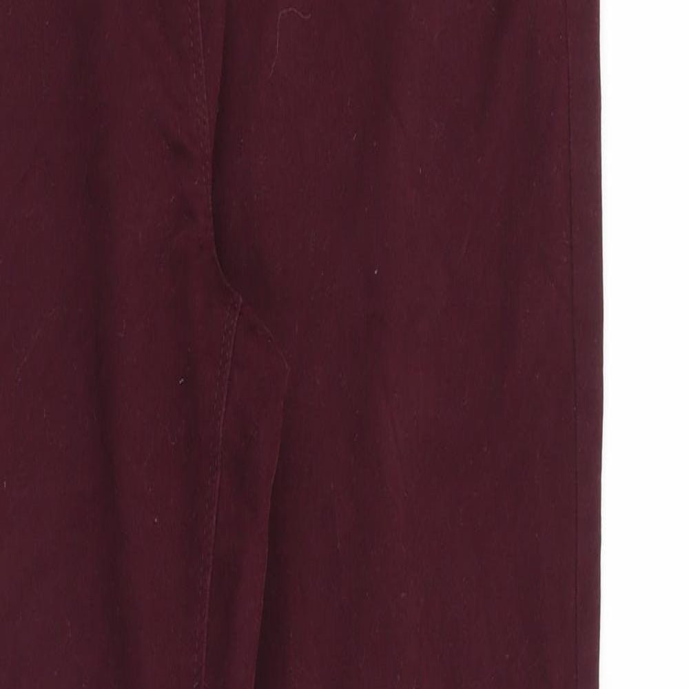 M&Co Womens Purple Cotton Skinny Jeans Size 32 in Slim