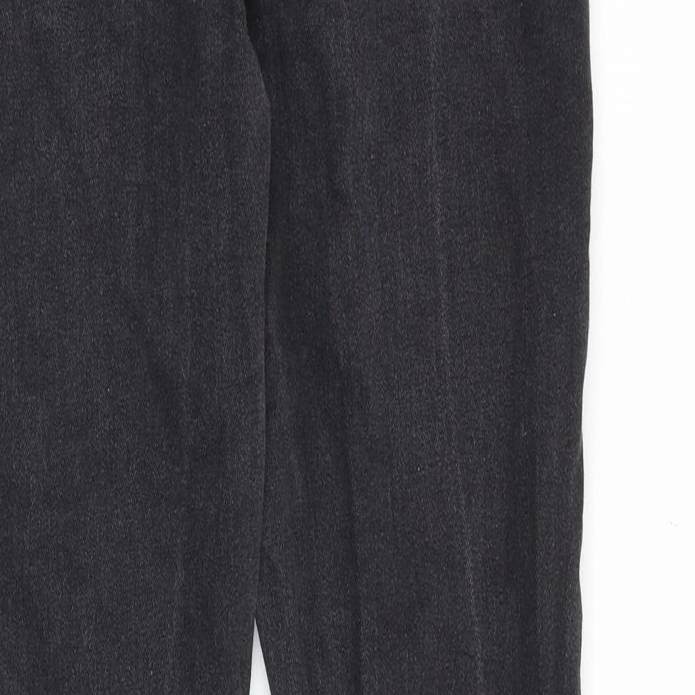 WEDNESDAY'S GIRL Womens Black Cotton Skinny Jeans Size 26 in Regular Zip