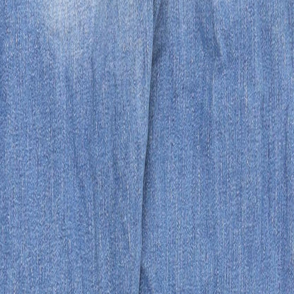Womens UK Size 26 in Preworn Slim Fit Skinny Blue Jeans