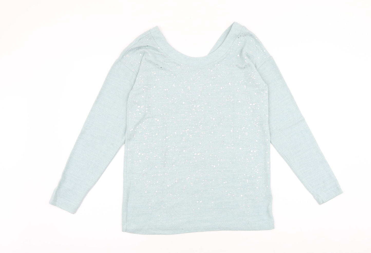 Womens UK Size 10 NEXT Blue Basic T-Shirt
