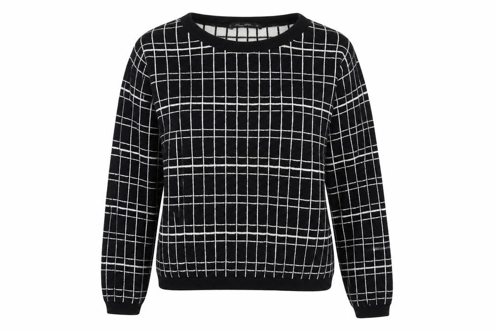 Womens UK Size M Zara Black Pullover Jumper