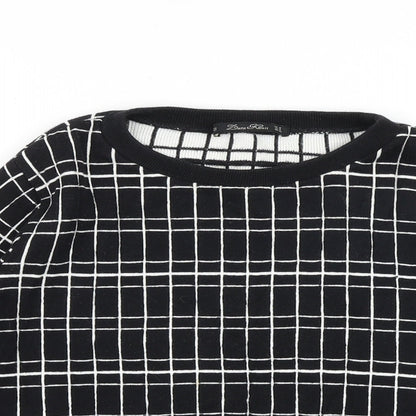 Womens UK Size M Zara Black Pullover Jumper