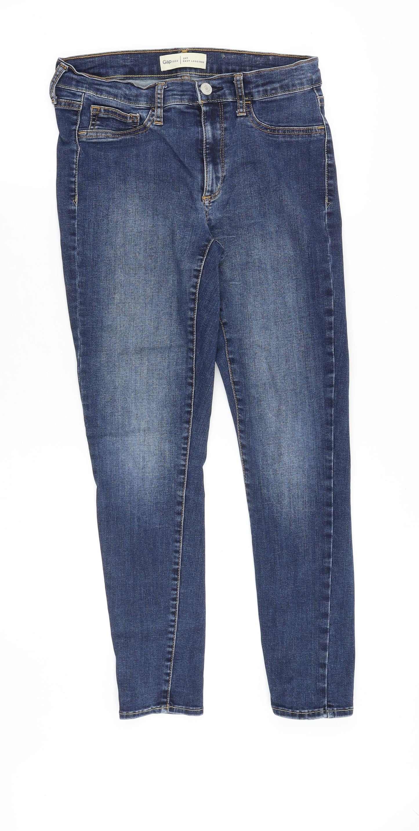 Womens UK Size 28 in Gap Slim Fit Skinny Blue Jeans