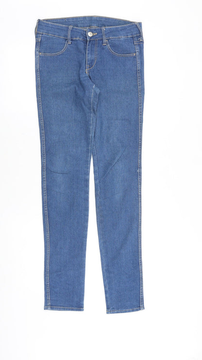 Womens UK Size 26 in H&M Slim Fit Skinny Blue Jeans