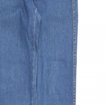 Womens UK Size 26 in H&M Slim Fit Skinny Blue Jeans