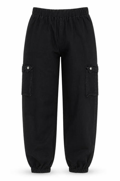 Womens UK Size 4 PRETTYLITTLETHING Regular Fit Tapered Black Jeans