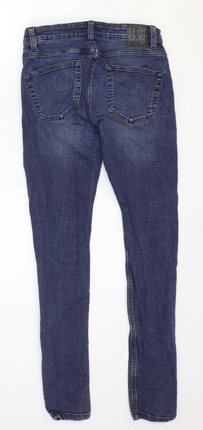 Womens UK Size 28 in ONLY & SONS Regular Fit Skinny Blue Jeans