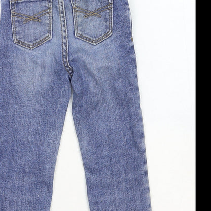Gap Girls Blue Cotton Straight Jeans Size 3XL Regular Button