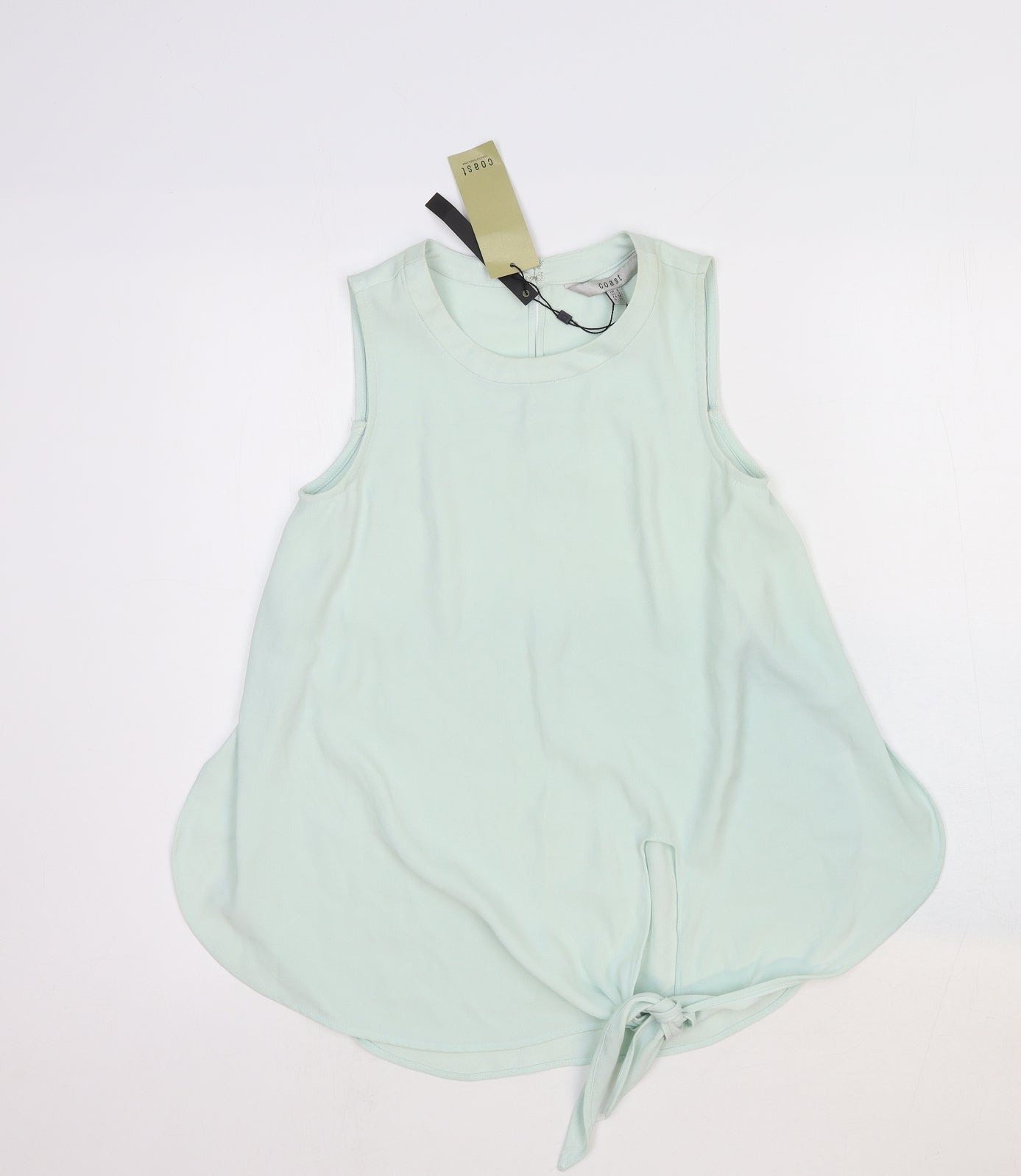 Womens UK Size 6 Coast Blue Basic Tank