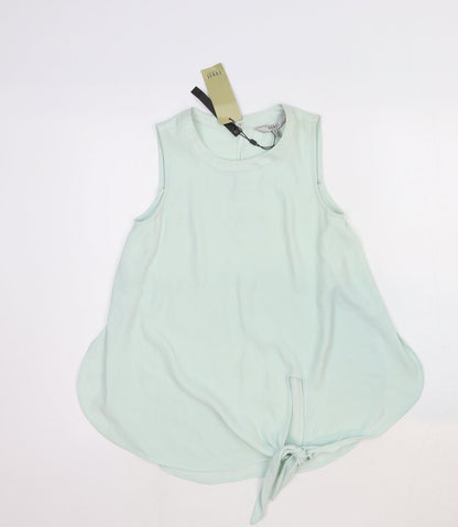 Womens UK Size 6 Coast Blue Basic Tank
