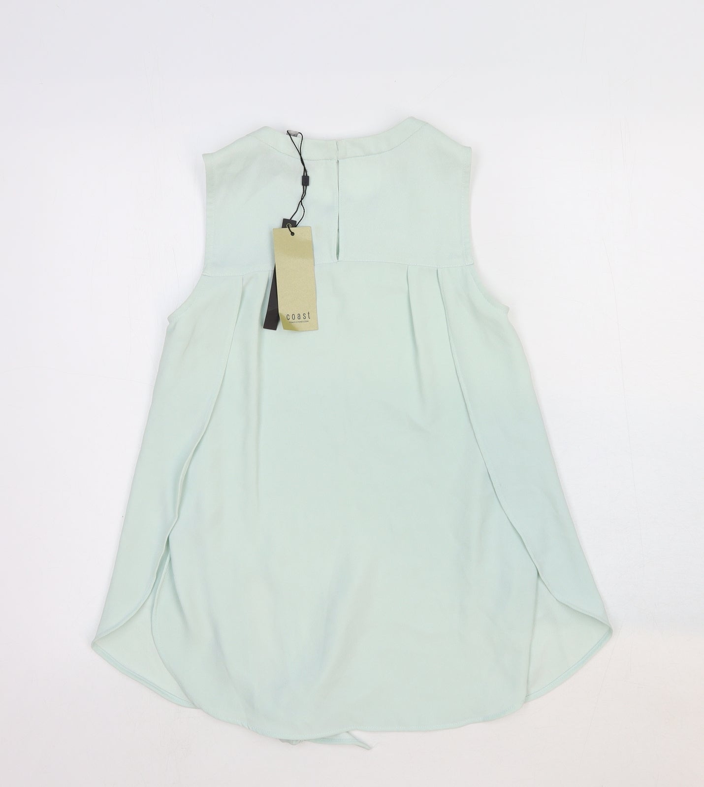 Womens UK Size 6 Coast Blue Basic Tank