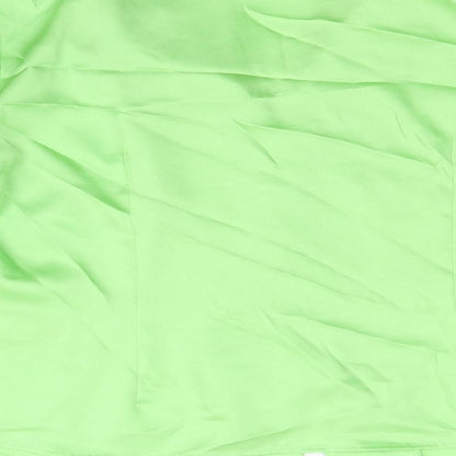 Womens UK Size 12 Marks and Spencer Green Basic Button-Up