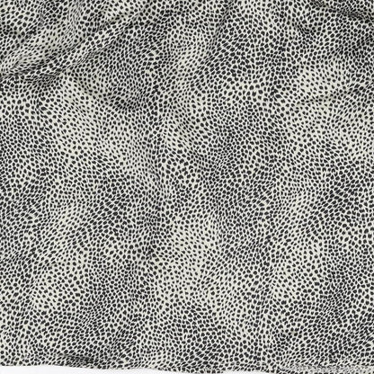 Boohoo Womens Multicoloured Geometric Polyester Basic Button-Up Size 10 V-Neck