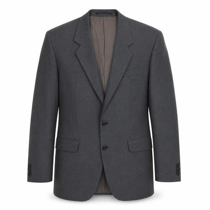 Mens UK Size 40 Preworn Regular Grey Suit Jacket