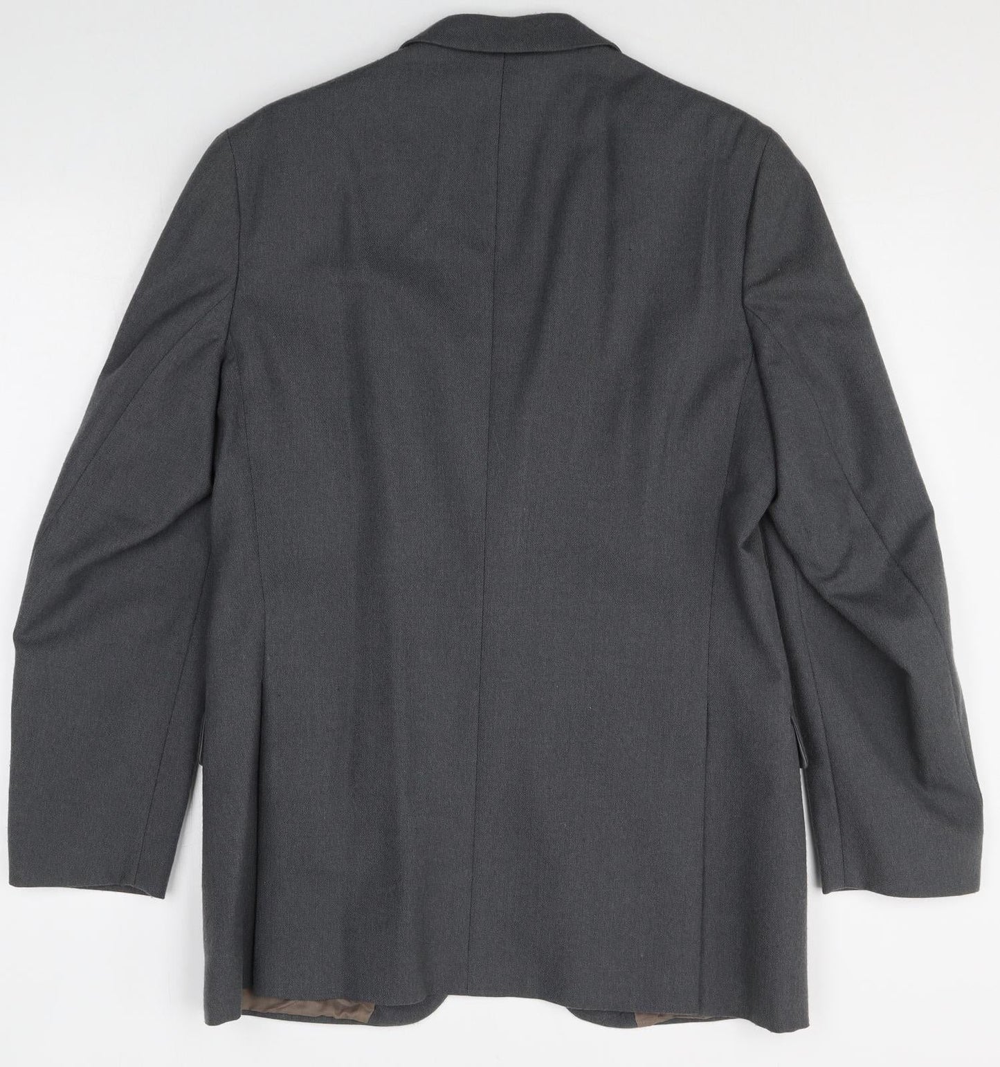 Mens UK Size 40 Preworn Regular Grey Suit Jacket