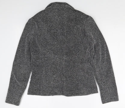 New Look Womens Green Polyester Jacket Blazer Size 10