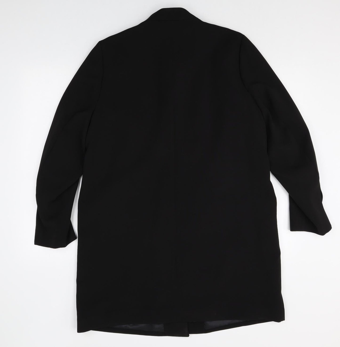 H&M Womens Beige Polyester Jacket Blazer Size 14