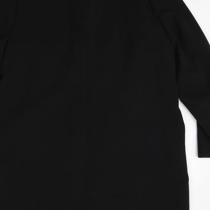 H&M Womens Beige Polyester Jacket Blazer Size 14