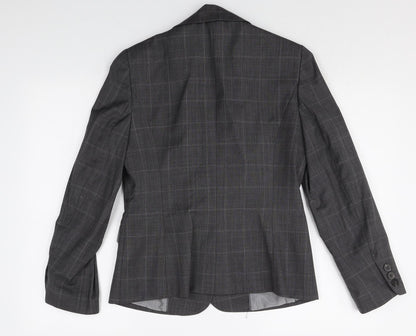 Womens UK Size 8 Planet Regular Grey Blazer