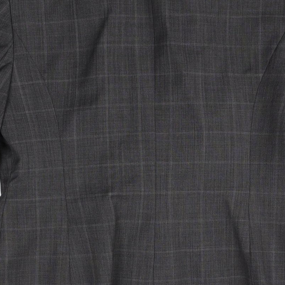 Womens UK Size 8 Planet Regular Grey Blazer