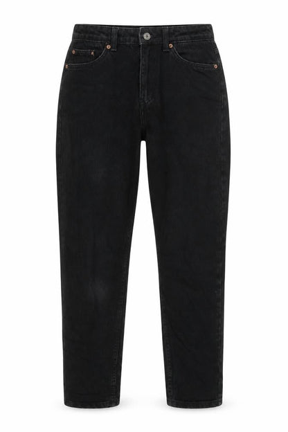 Womens UK Size 10 Denim & Co. Regular Fit Straight Black Jeans