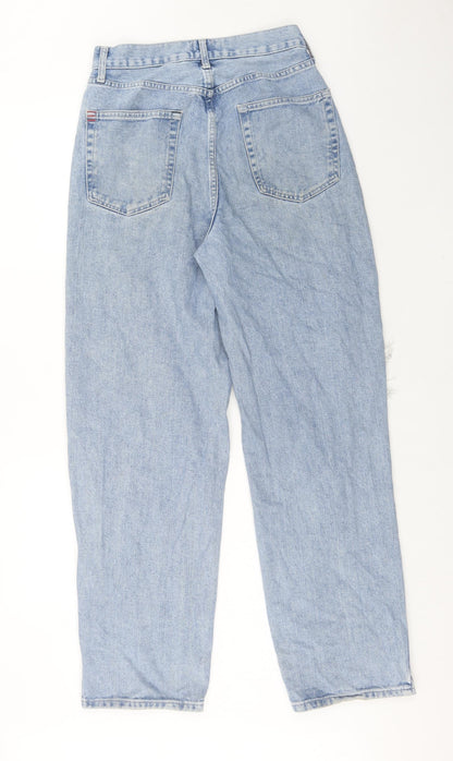 BDG Womens Blue Cotton Straight Jeans Size 28 in Regular Zip